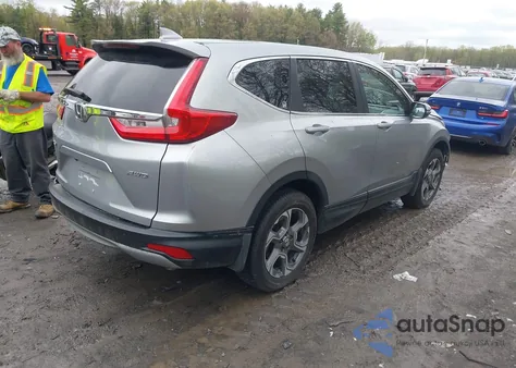 2017 Honda Cr-V Ex-L/Ex-L Navi из США, поврежденный, VIN 5J6RW2H8XHL074638